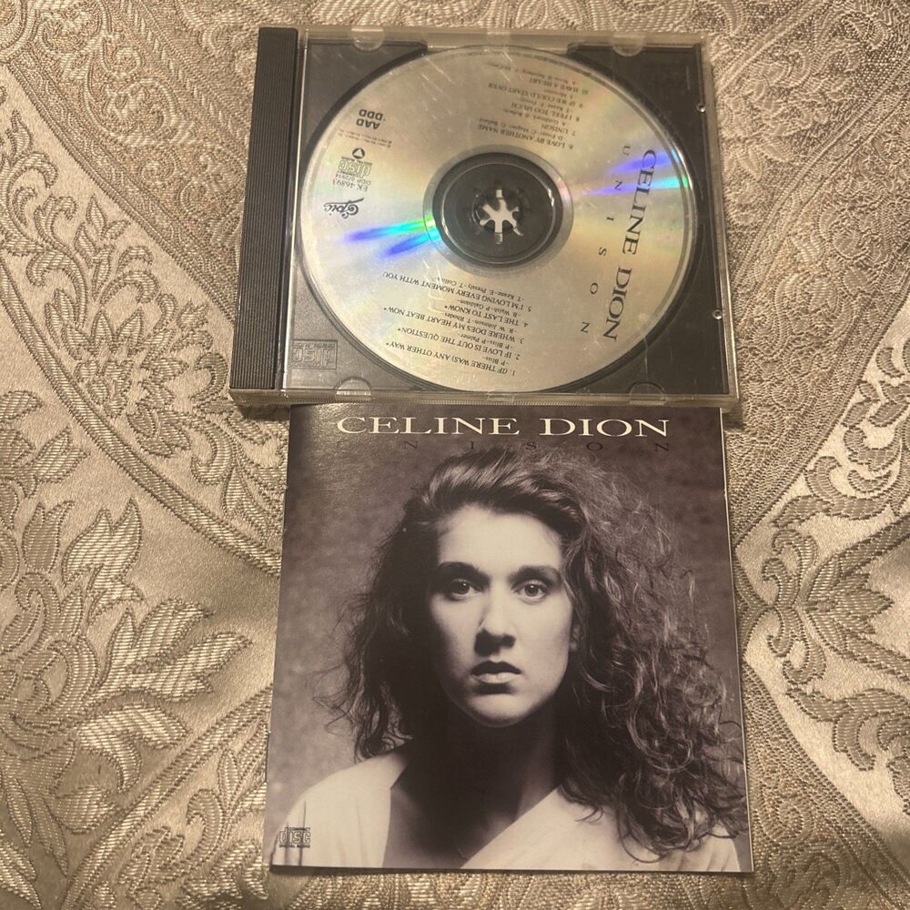 Celine Dion - Unison CD 1990 featuring "Where Does My Heart Beat Now"